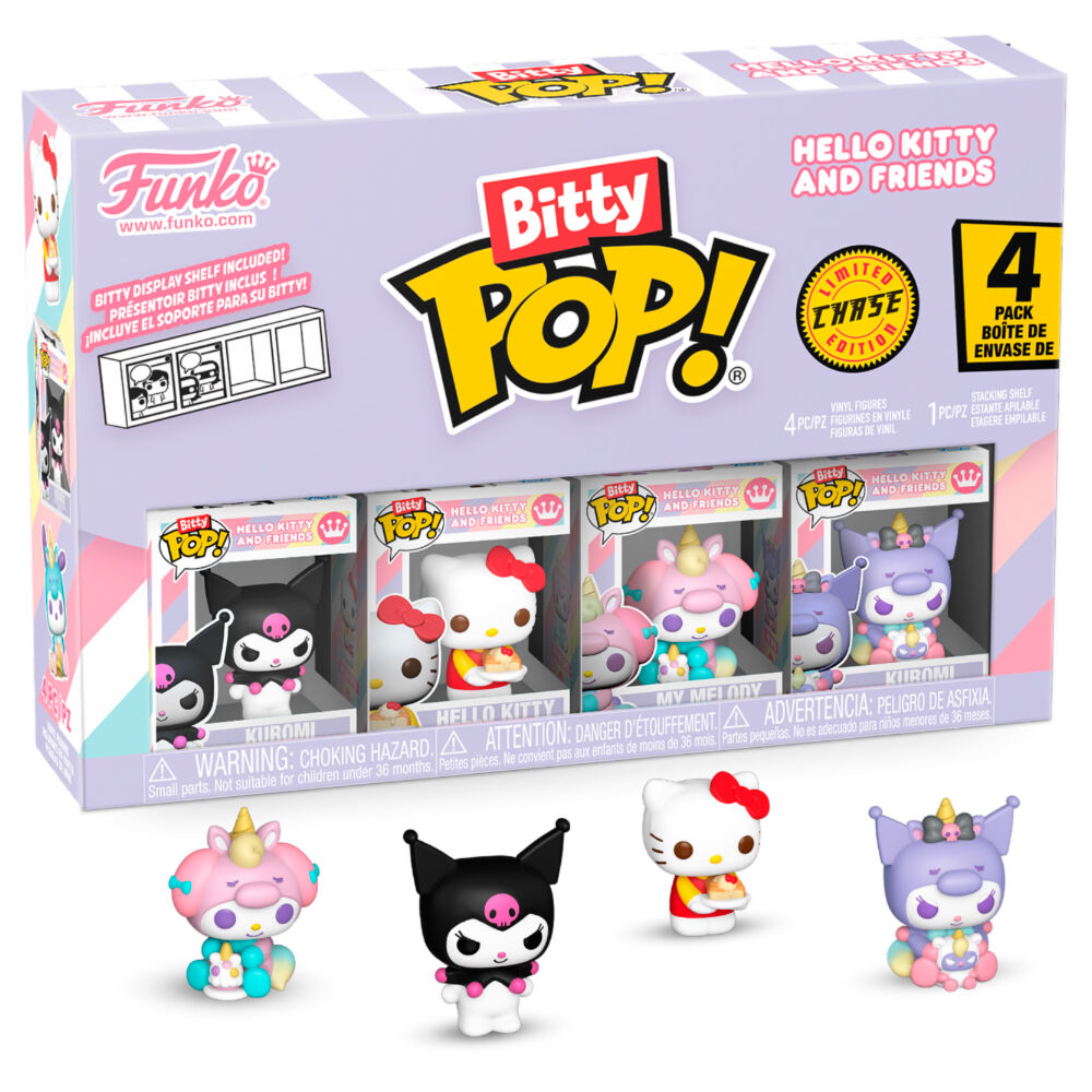Funko Bitty Pop! Hello Kitty y sus amigos (Kuromi)