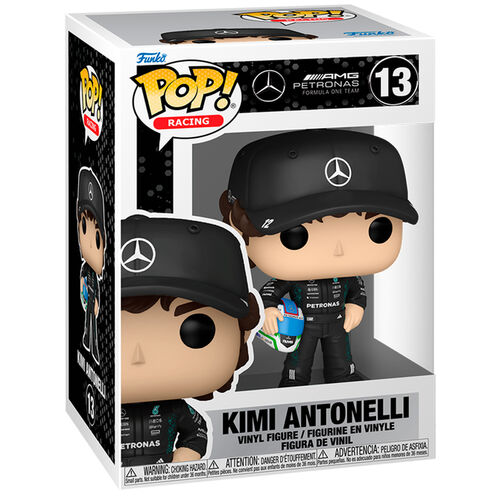 * PRÉ-RESERVA * Funko POP! Racing Mercedes Benz Kimi Antonelli With Helmet #13