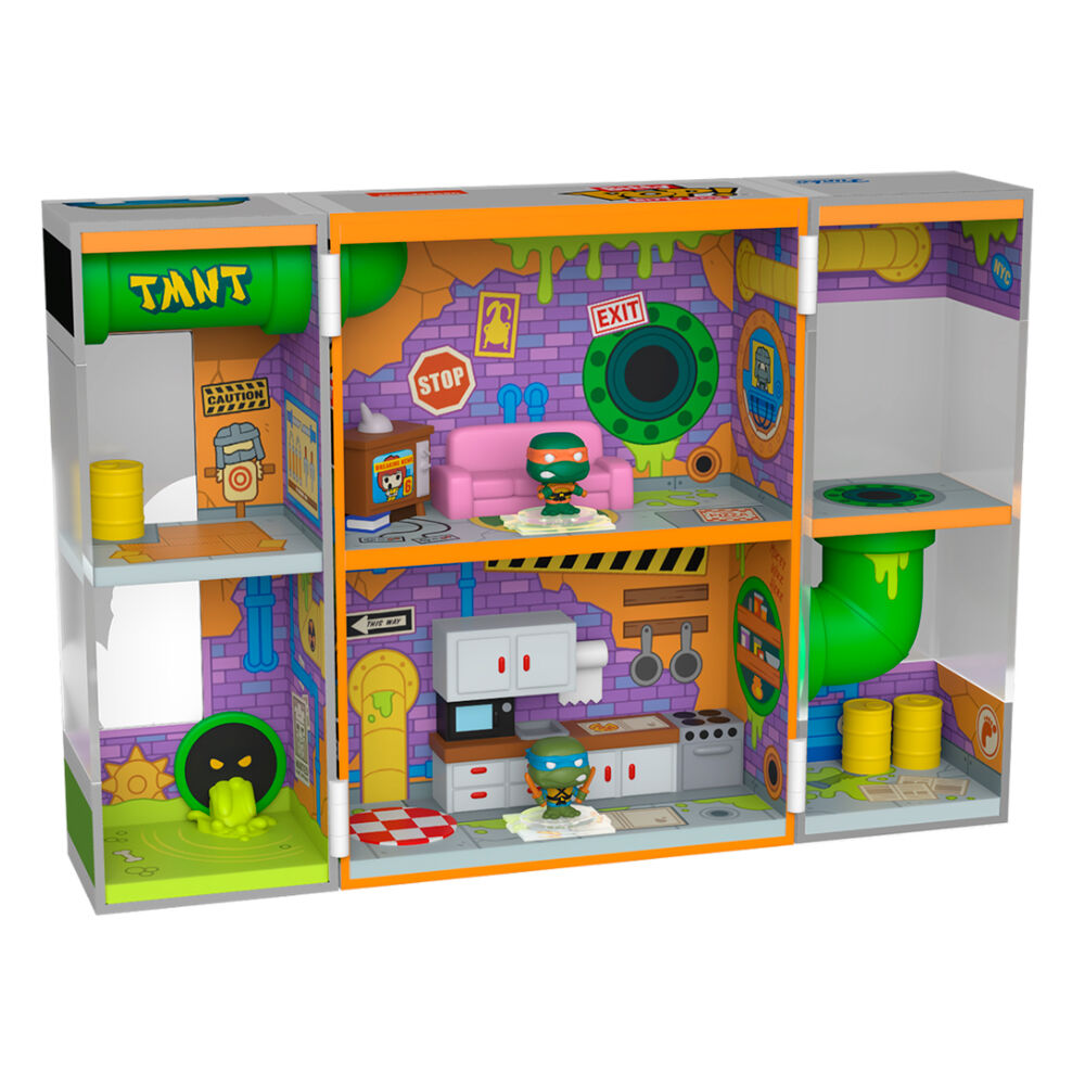 Funko Bitty POP! Bitty Box: La guarida de las alcantarillas de las Tortugas Ninja