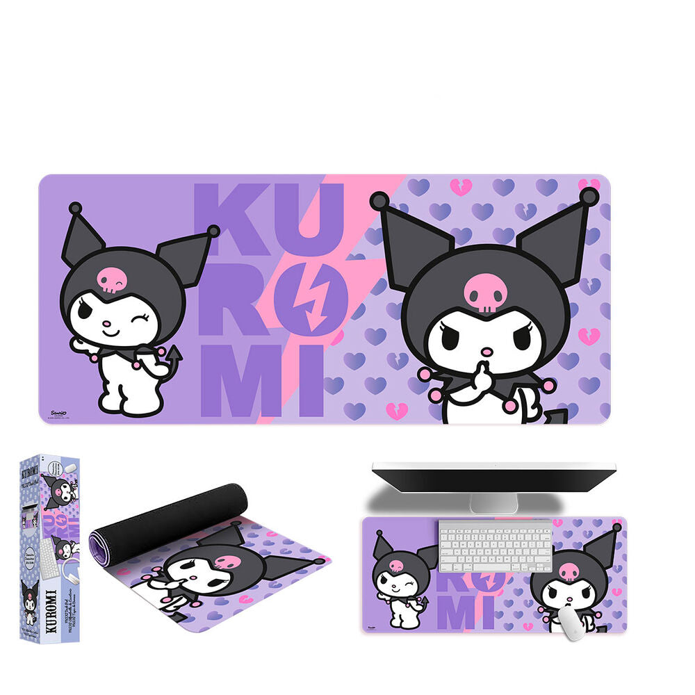 Kids Licensing Gaming Mouse Mat Kuromi Hello Kitty