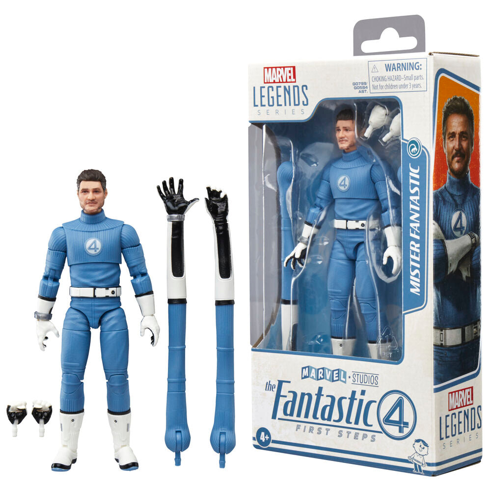 Figura de Hasbro Marvel Fantastic 4 Mister Fantastic de 15 cm