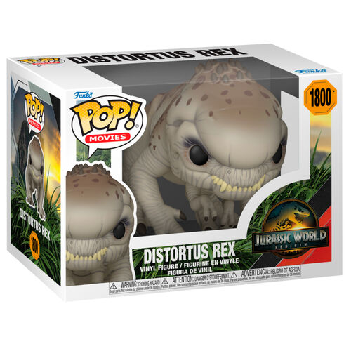 Funko POP! Jurassic World Rebirth Distortus Rex #1800 Películas