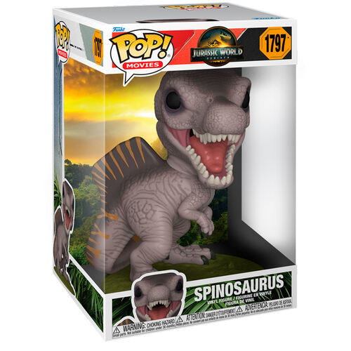Funko POP! Movies Jurassic World Rebirth Spinosaurus 10" #1797 (Jumbo Sized POP!)