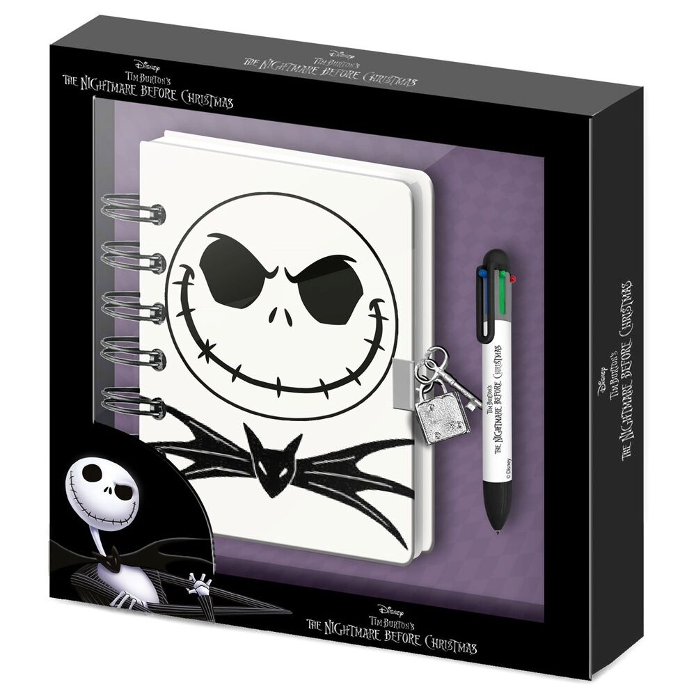 Karactermania Diario + Caneta Nightmare Before Christmas Disney