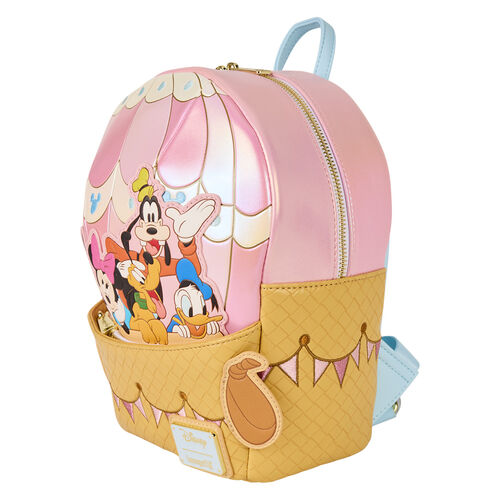 Loungefly Disney Mickey & Friends Shape Hot Air Balloon Backpack 26cm