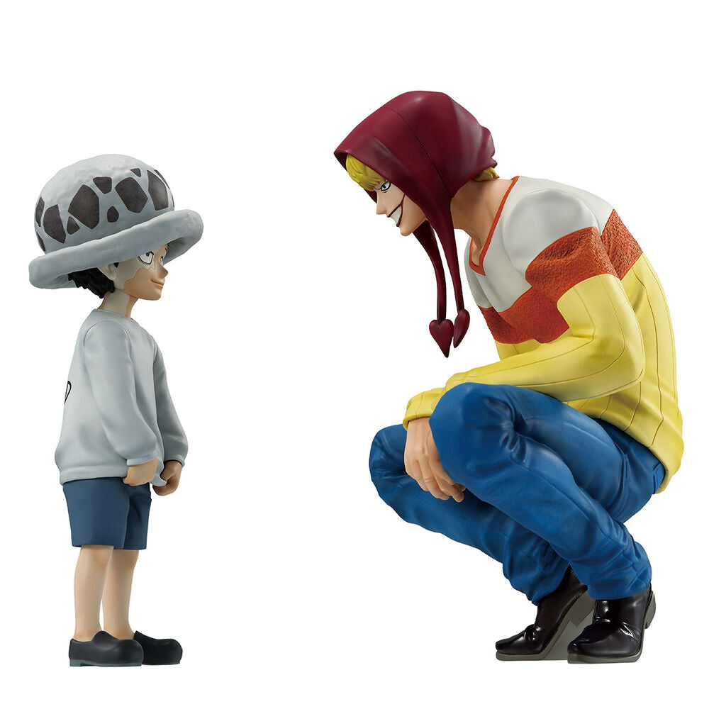 Banpresto Figura s Ichibansho Trafalgar Law & Corazon The Unbreakable Law One Piece 11cm
