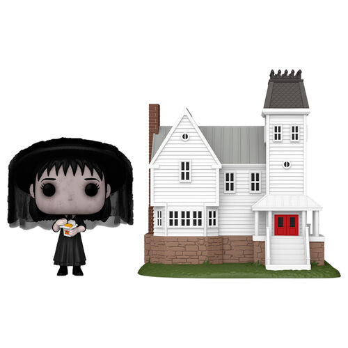 * PRÉ-RESERVA * Funko POP! Town Movies Beetlejuice Lydia Deetz with Maitland House #47