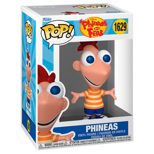 * PRÉ-RESERVA * Funko POP! Disney Phineas and Ferb Phineas #1629