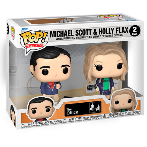 *RESERVA ANTICIPADA* Funko POP! Television The Office Michael Scott y Holly Flax, paquete de 2