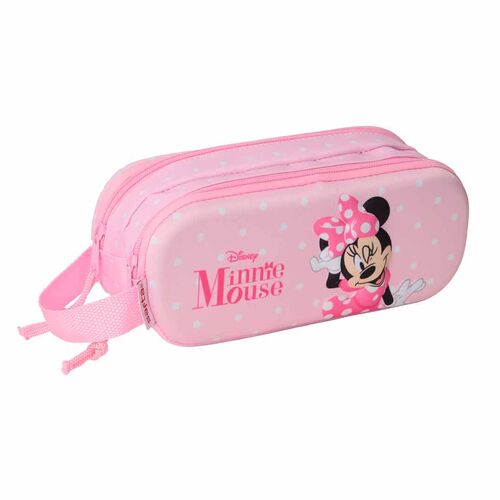 Safta Estojo Porta-tudo 3D Minnie Disney duplo