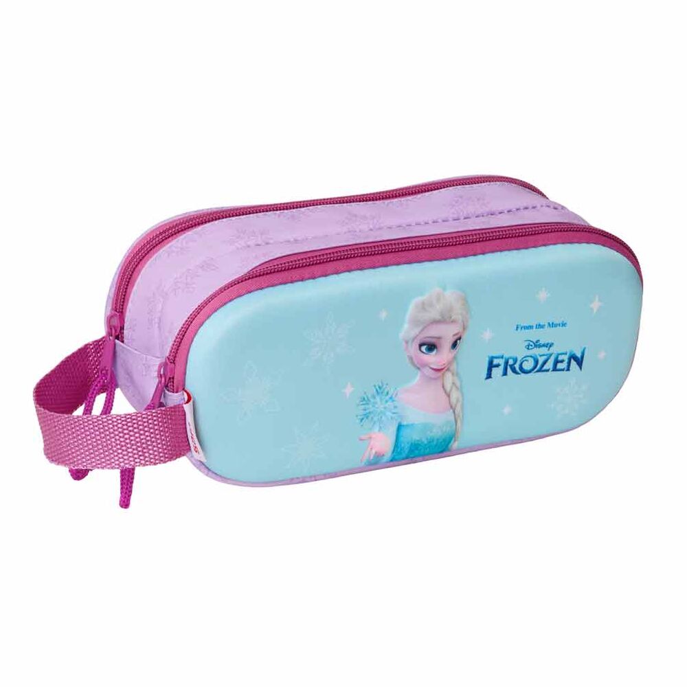 Safta Estojo Porta-tudo 3D Frozen Disney duplo