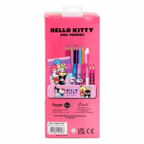 Set de papelería Cerdá Hello Kitty