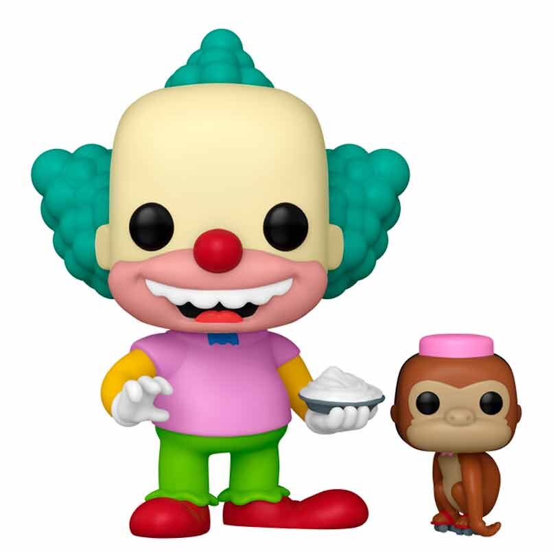 * PRE-ORDEN * Funko POP! Televisión Los Simpsons Krusty con Mr. Teeny #1741