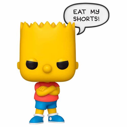 * PRE-ORDEN * Funko POP! Televisión Los Simpsons Bart (¡Cómete mis pantalones cortos!) #1742 Exclusivo