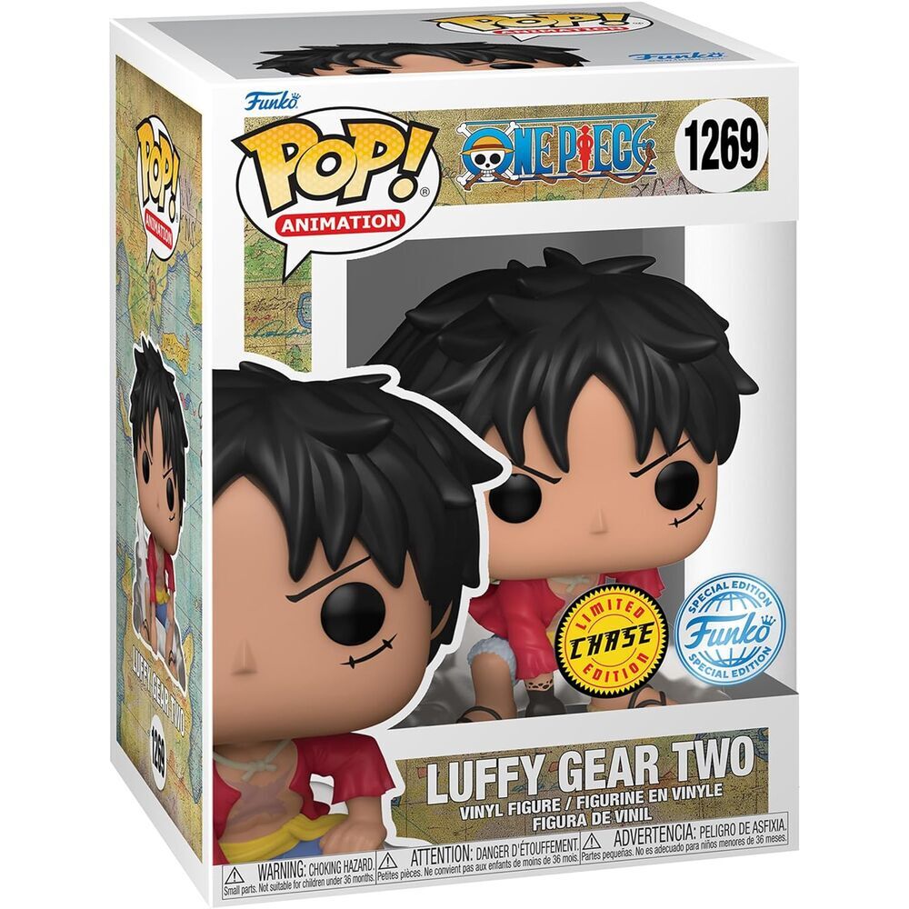 Funko Pop! Animation One Piece Luffy Gear Two #1269 Exclusive Chase
