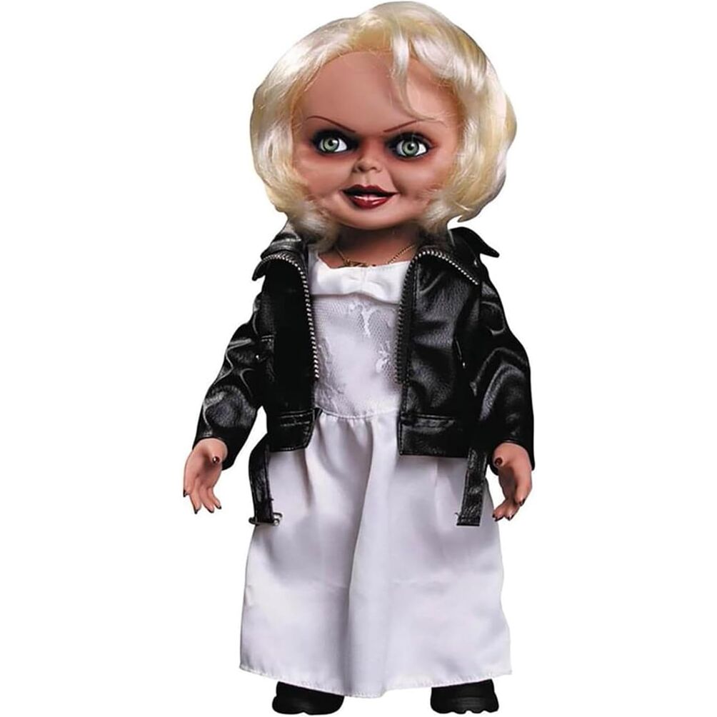 Figura parlante Tiffany de la novia de Chucky de Mezco Toyz, 38 cm