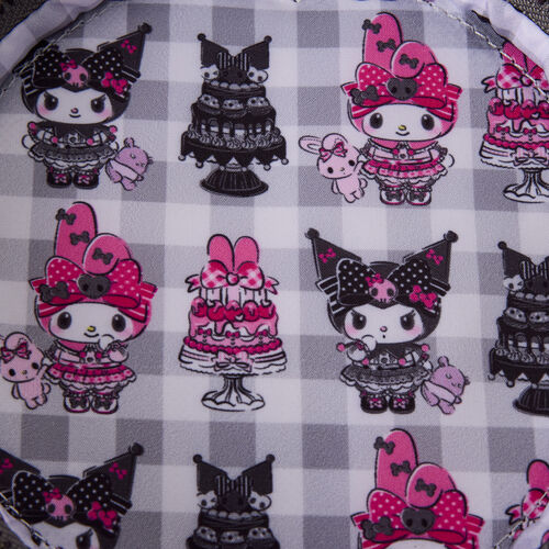 Loungefly Mala de Ombro Sanrio My Melody and Kuromi