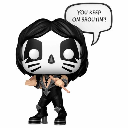 *RESERVA ANTICIPADA* Funko POP! Rocks Kiss The Catman (¡Sigue gritando!) #474