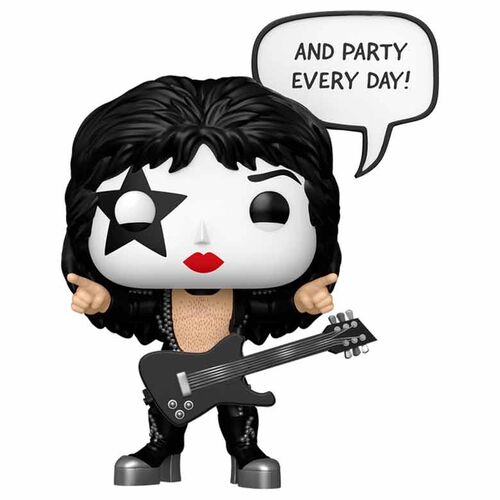 *RESERVA ANTICIPADA* Funko POP! Rocks Kiss The Starchild (¡Y festeja todos los días!) #472