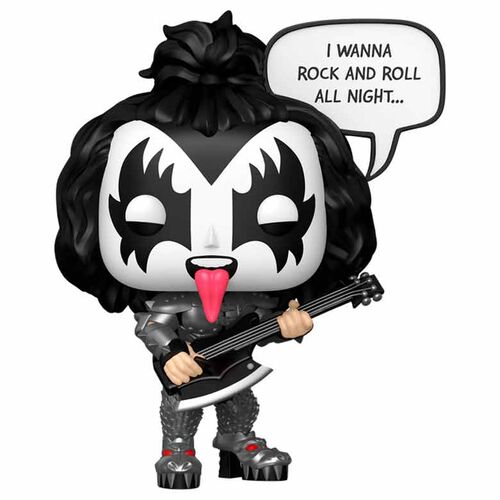 *RESERVA ANTICIPADA* Funko POP! Rocks Kiss The Demon (Quiero Rockear Toda la Noche...) #471