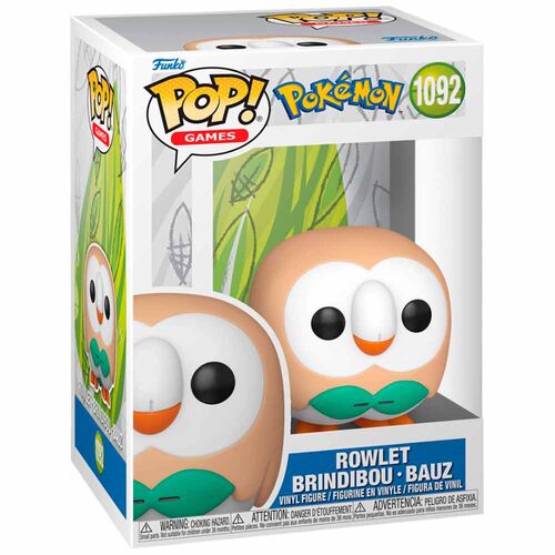 * PRÉ-RESERVA * Funko POP! Games Pokémon Rowlet #1092