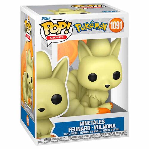 * PRÉ-RESERVA * Funko POP! Games Pokémon Ninetales #1091