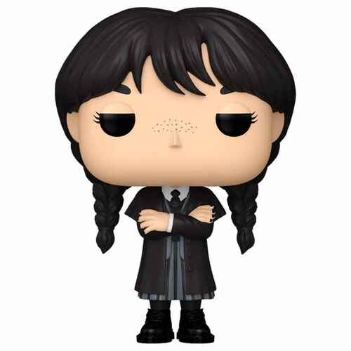 * PRE-ORDEN * Funko POP! Television Wednesday Addams (Abrigo Negro) #1815