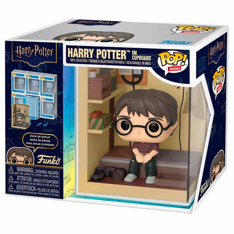 * PRÉ-RESERVA * Funko POP! Nooks Harry Potter Harry Potter in Cupboard