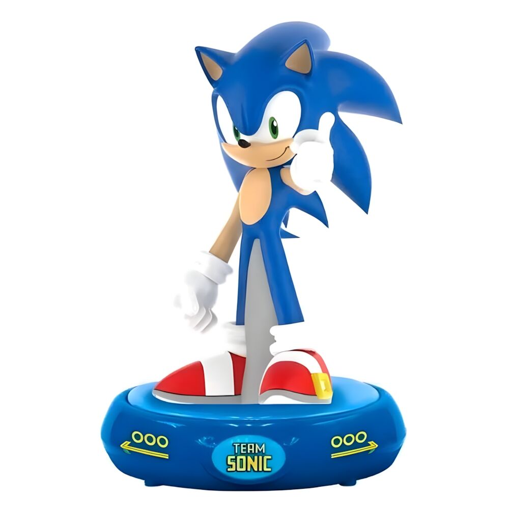 Kids Licensing Candeeiro 3D Sonic The Hedgehog