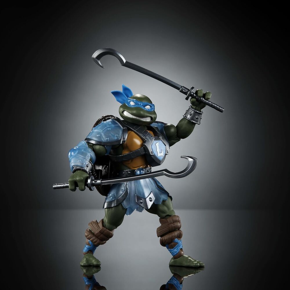 Mattel Figura Leonardo Turtles of Grayskull Masters of the Universe 14cm