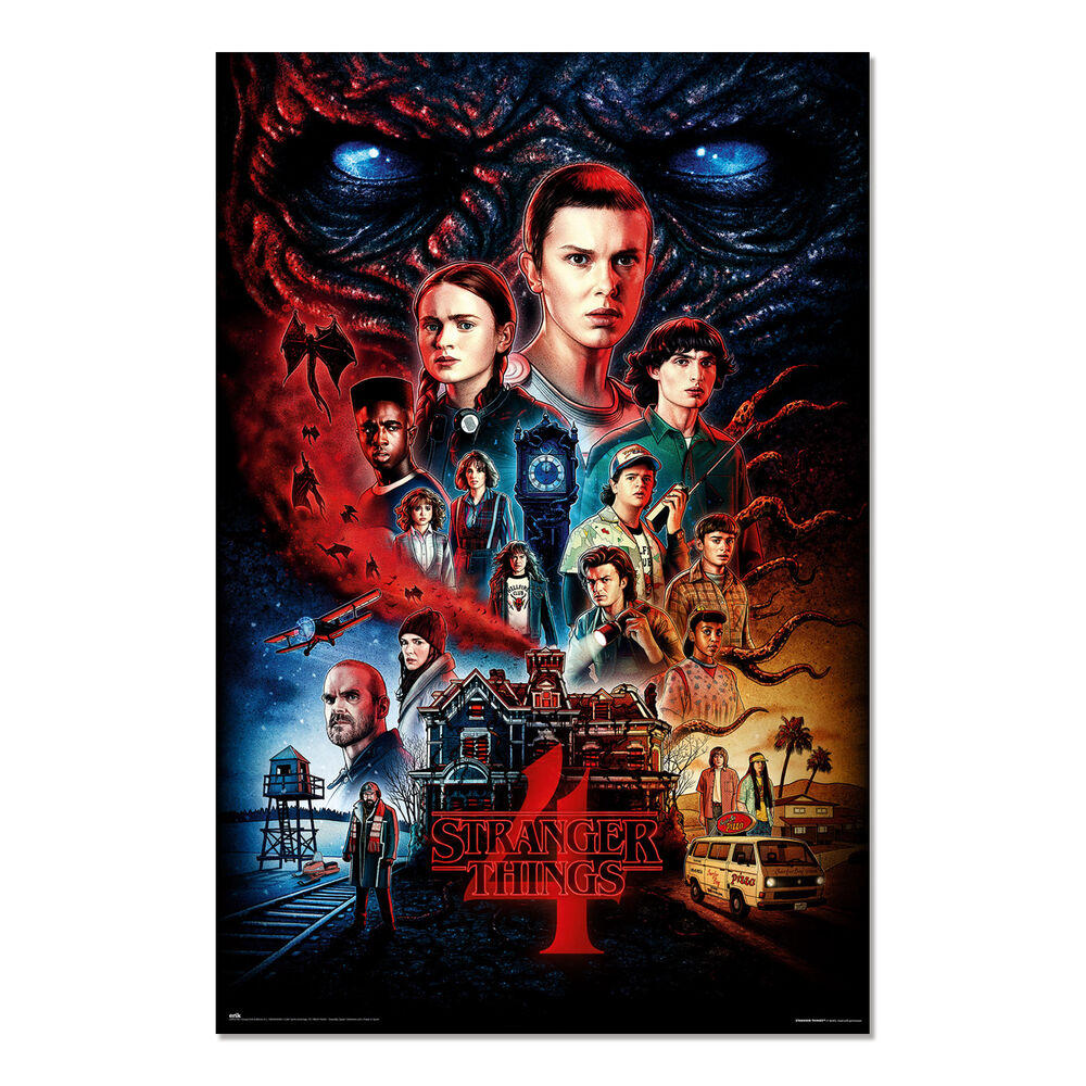 Erik Poster Stranger Things Vecna House