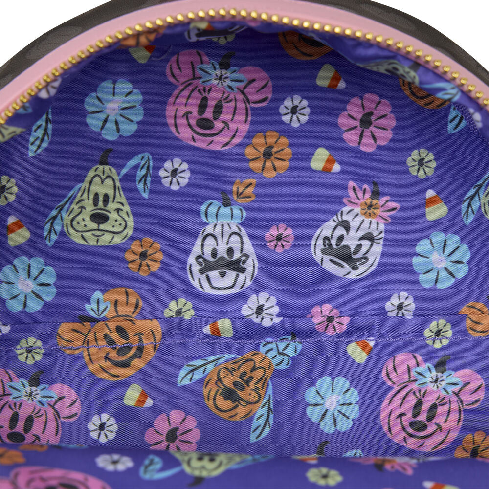 Loungefly Mochila Disney Minnie Pumpkin 26cm