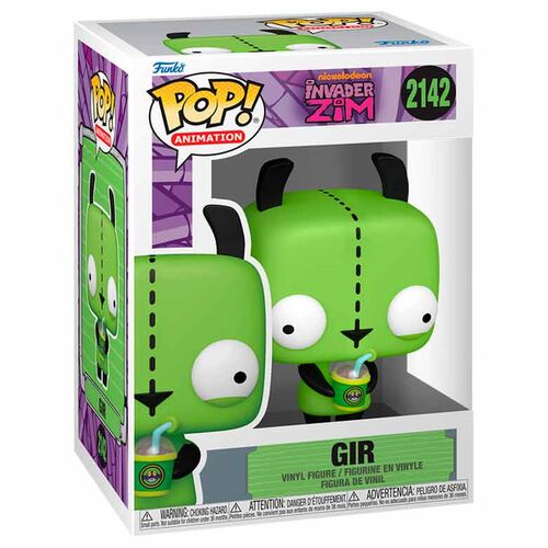 * PRÉ-RESERVA * Funko POP! Animation Nickelodeon Invader Zim Gir #2142