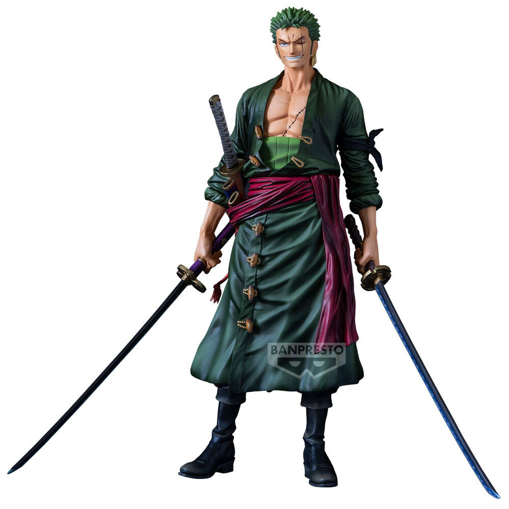 Banpresto Figura Roronoa Zoro Premium The Brush One Piece 30cm