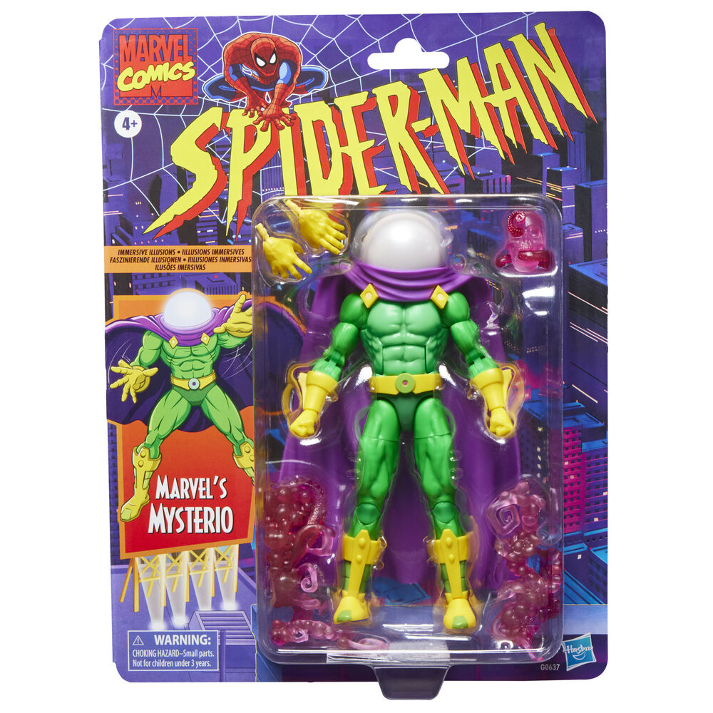 Hasbro Figura Mysterio Spider-Man Marvel Comics 15cm