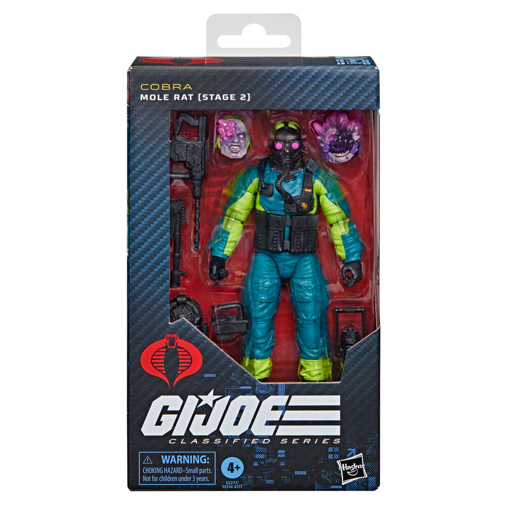 Hasbro Figura Mole Rat Stage 2 Classified Series Cobra G.I. Joe 15cm