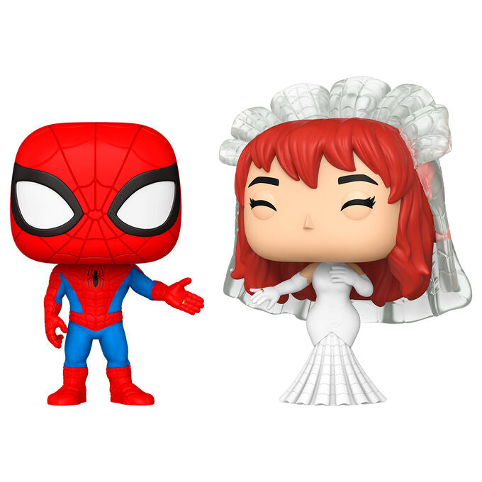 Funko Pop! Marvel Spider-Man and MJ 2 Pack
