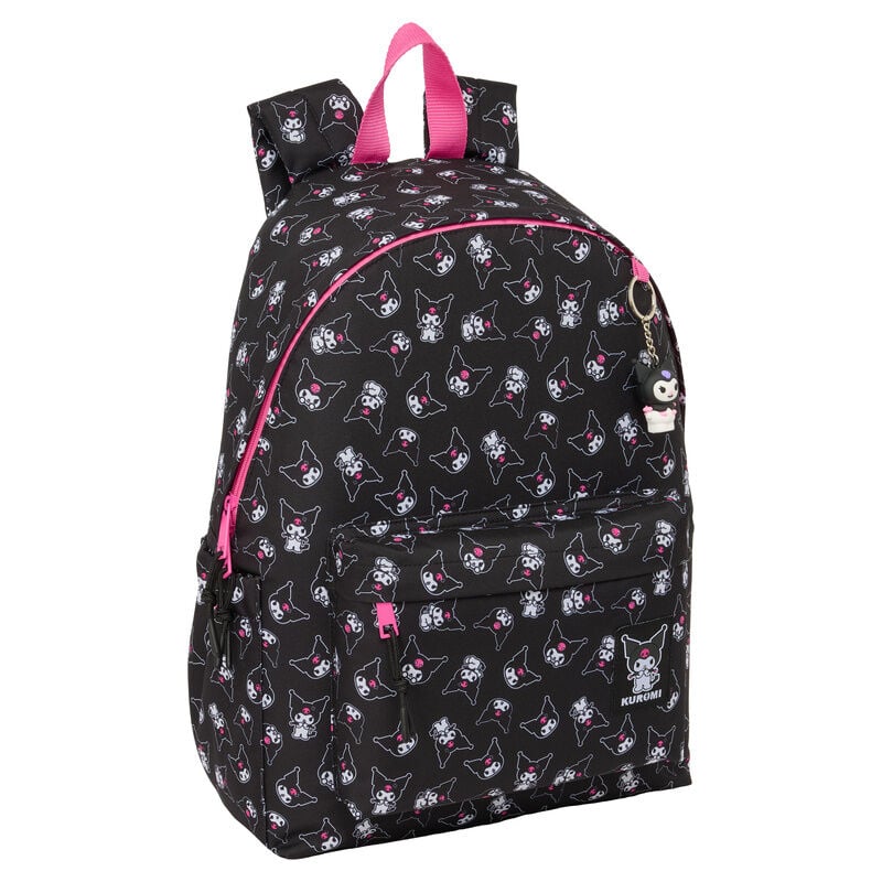 Safta Mochila Kuromi Hello Kitty 43cm