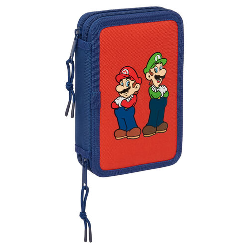 Safta Estojo Mamma Mia Super Mario Bros duplo 29pzs
