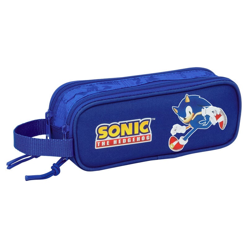 Safta Estojo Multiusos Sonic the Hedgehog Duplo