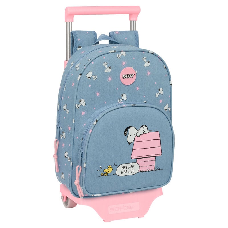 Safta Mochila Trolley Snoopy Peanuts 34cm