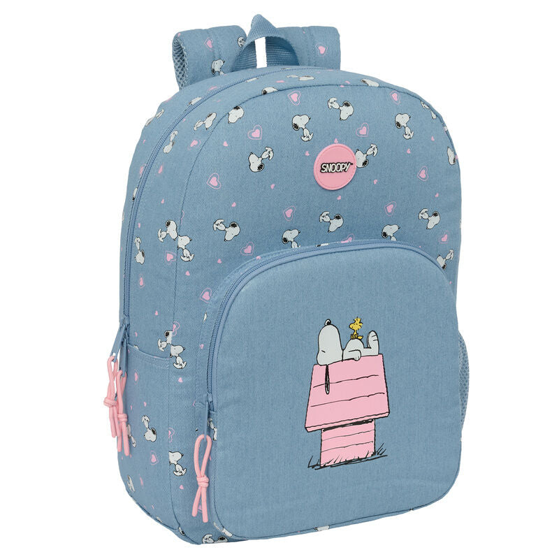 Safta Mochila Snoopy Peanuts 46cm Adaptável