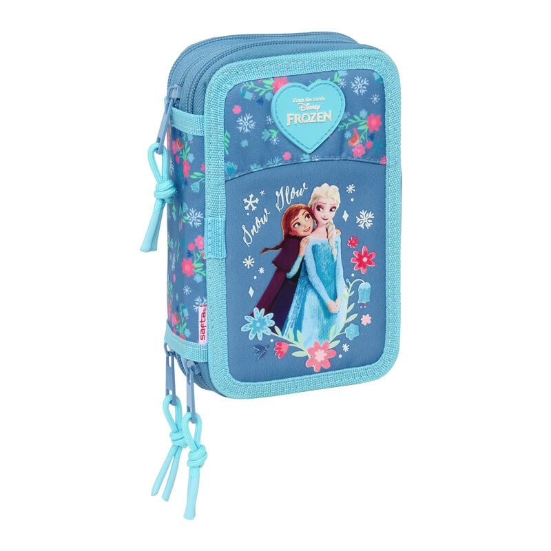 Safta Estojo Frozen Disney Triplo 37 peças