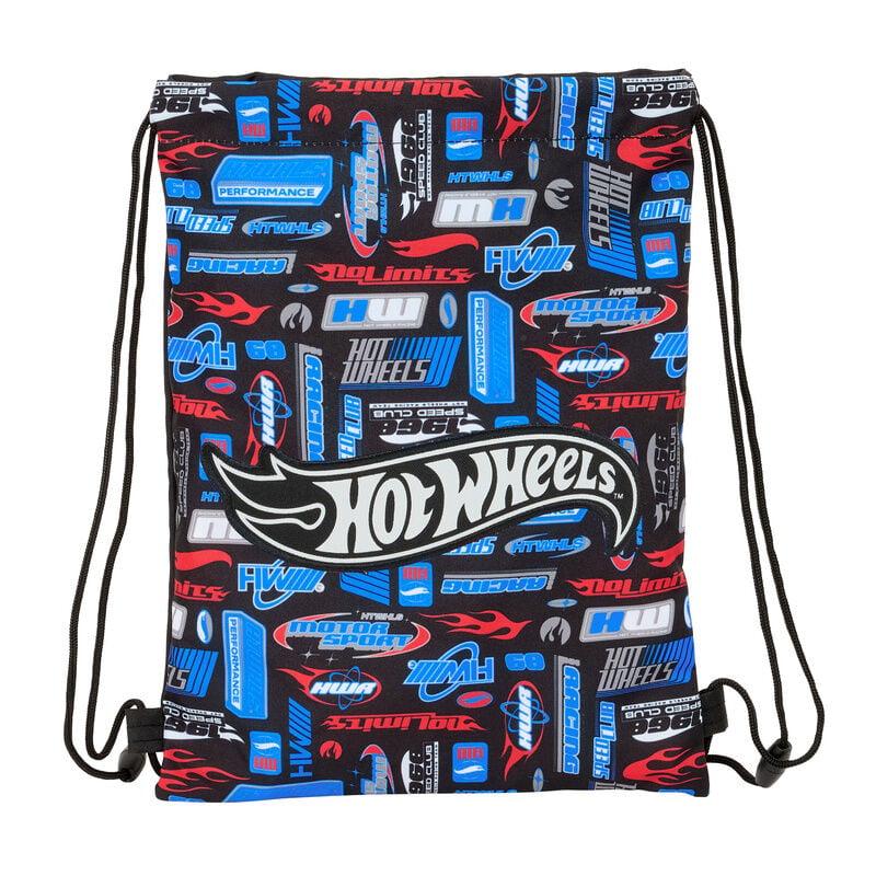 Safta Saco Hot Wheels 34cm