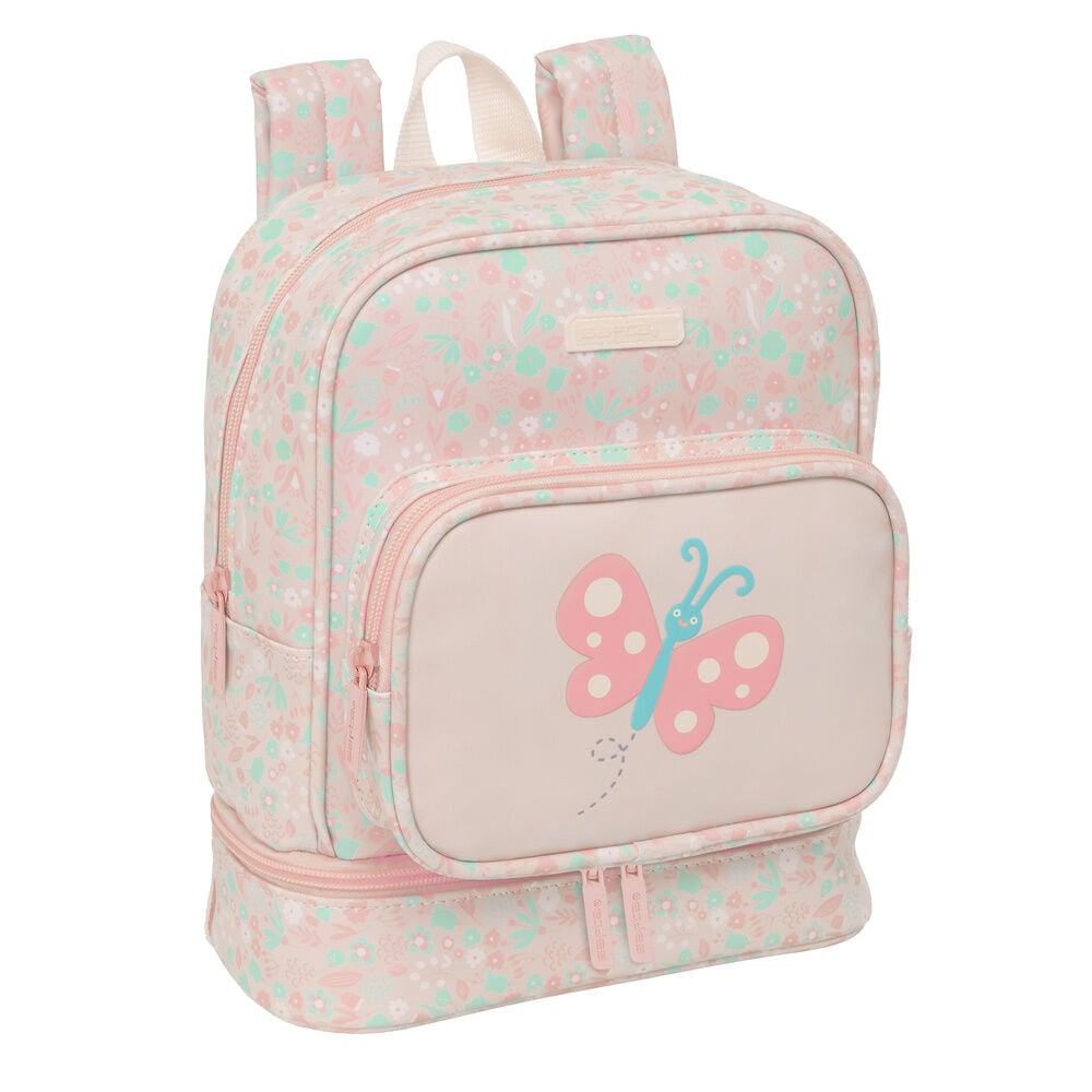 Safta Mochila Lancheira Térmica Mariposa