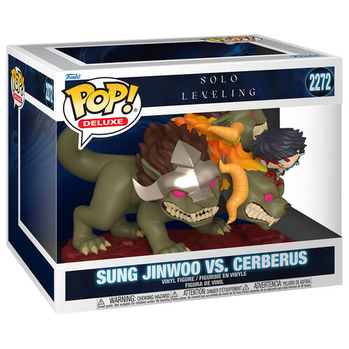 Funko POP! Deluxe Animation Solo Leveling Sung Jinwoo VS. Cerberus #2272