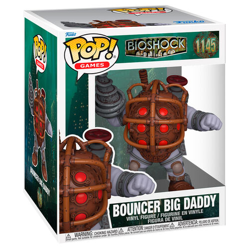 Funko POP! Games Bioshock Bouncer Big Daddy 6" #1145 (Super Sized POP!)