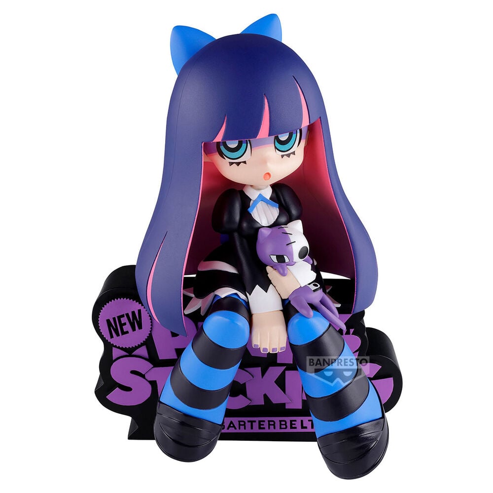Banpresto Figura Stocking Monitor Top Figz New Panty Stocking with Garterbelt 12cm