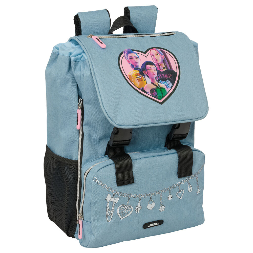 Safta Mochila Huntrix Demon Hunters Kpop 41cm