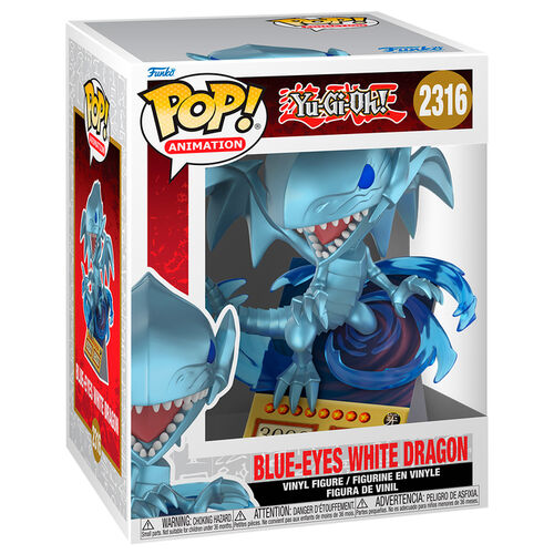 * PRE-ORDER * Funko POP! Premium Animation Yu-Gi-Oh! Blue-Eyes White Dragon #2316